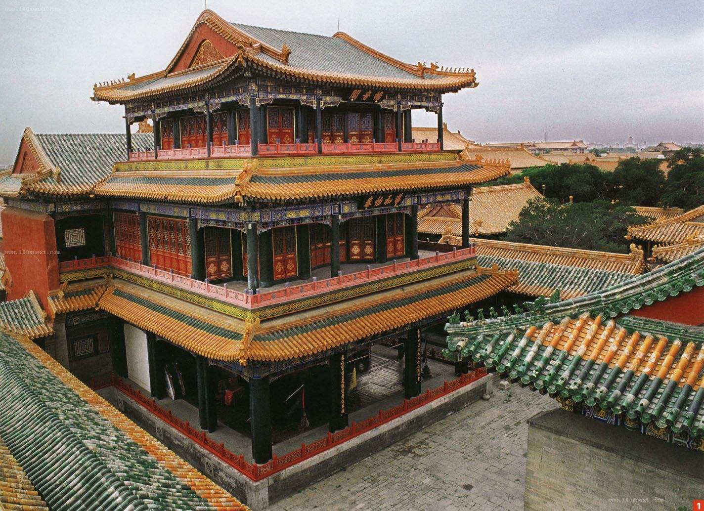 紫禁城中最大的一座戏台是清宫内廷演戏楼,如今是什么样子?