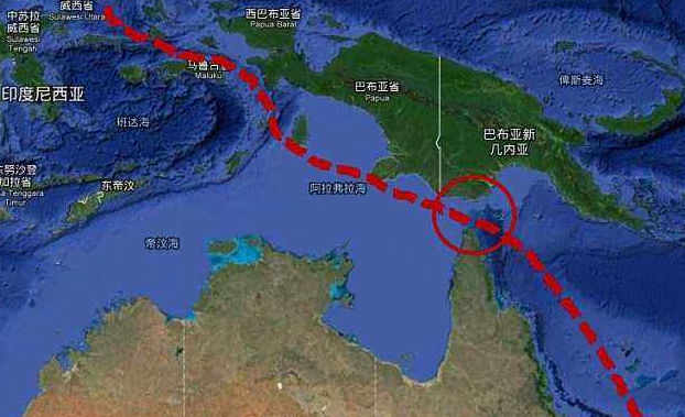 东南亚地区面积达百万平方公里的阿拉弗拉海