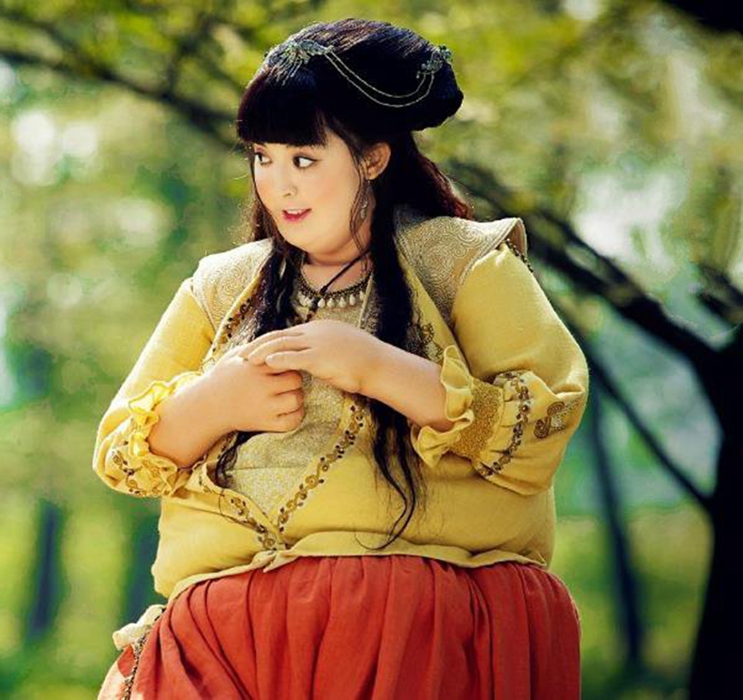 这些女明星演胖子全靠化妆,而她最拼,为拍戏狂吃增肥40斤!