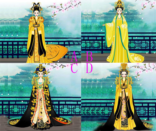 叶罗丽测试:选一个卡通女皇,测你古代是皇后还是侍女?