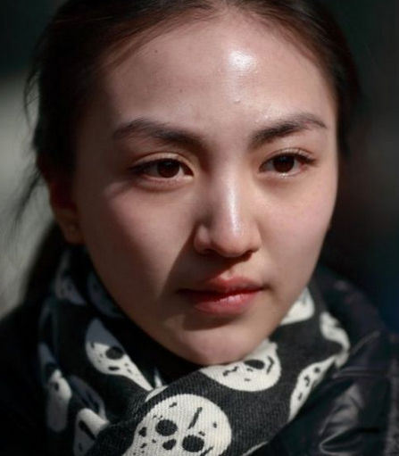 街拍素颜艺考美女,好喜欢第二位,美目盼兮!