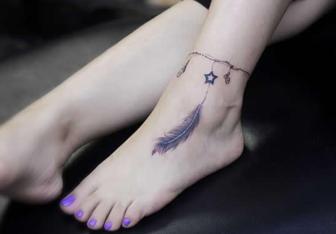 八大星座专属脚踝纹身:白羊座的霸气,摩羯座的美哭了!