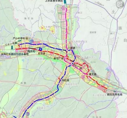 青海一个"地铁城市"即将诞生,不是玉树,预计规划3条地铁干线