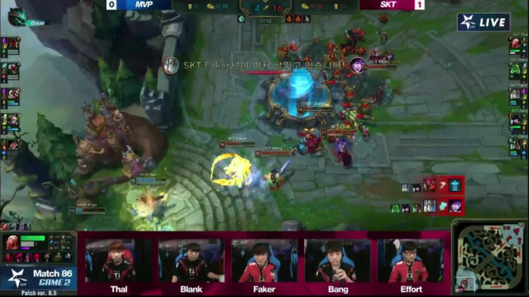 skt2-0战胜mvp,mvp必须参加保级赛,skt季后赛名额依旧有悬念