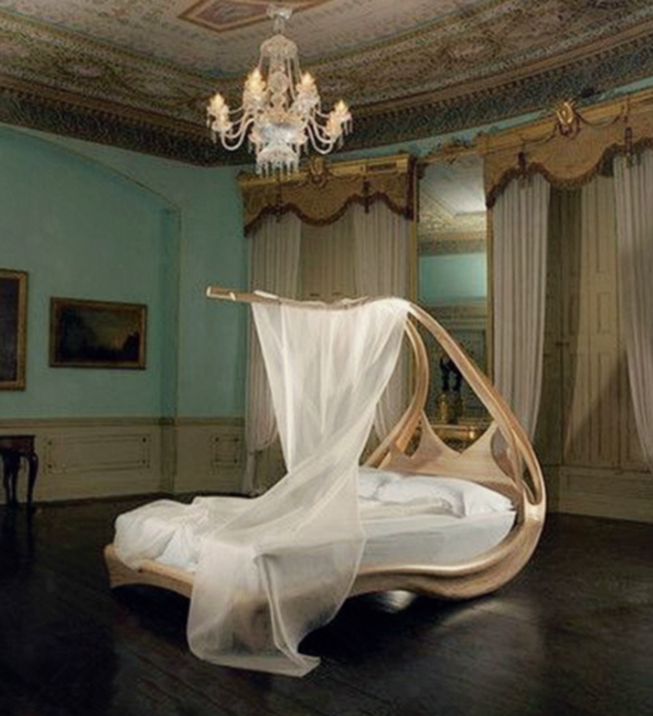 世界上的5张"奇葩床",图2王思聪睡过,最后一个无人敢躺进去!