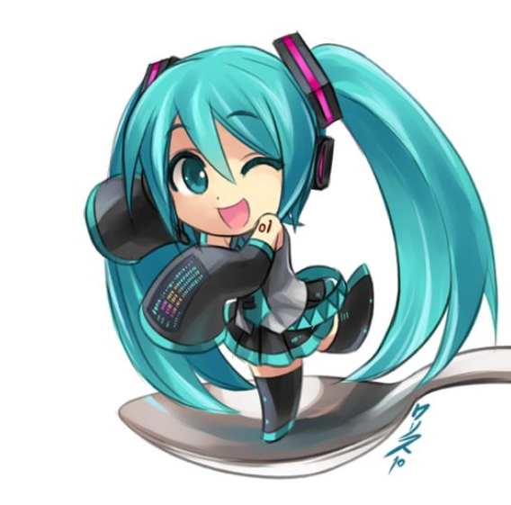 七大星座專屬q版初音未來:摩羯座的可愛,你喜歡初音未來嗎?