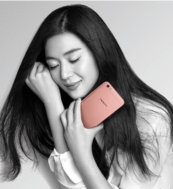 星耀红的oppo,闪耀的代言女星,各有色彩