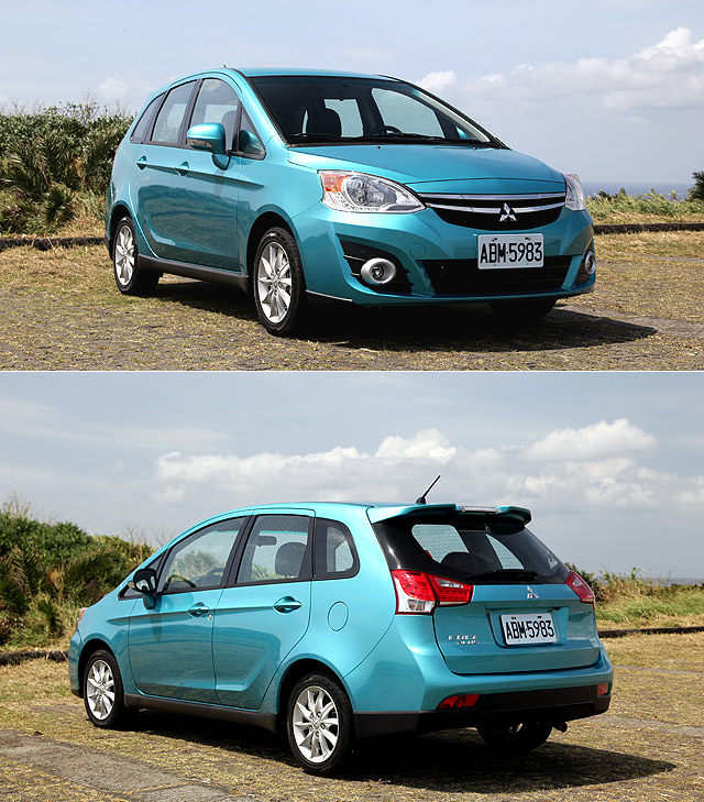 感受老款三菱colt plus的驾驶体验
