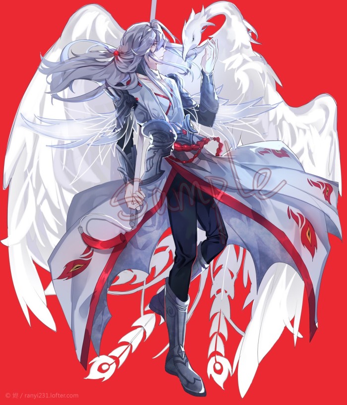 李白看见元芳的耳朵很可爱,于是就跑去摸,结果元芳就把李白