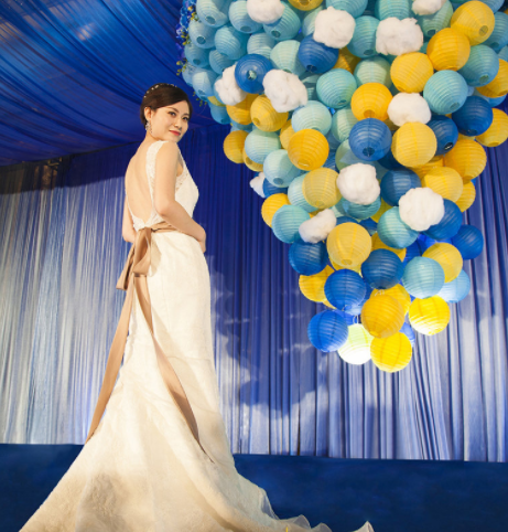 六大星座专属气球婚纱:天蝎座的大气,金牛座的俏皮!