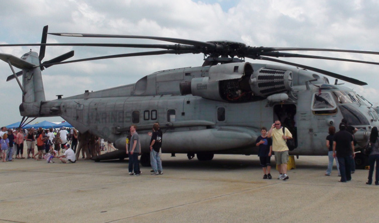 h53e重型直升机!