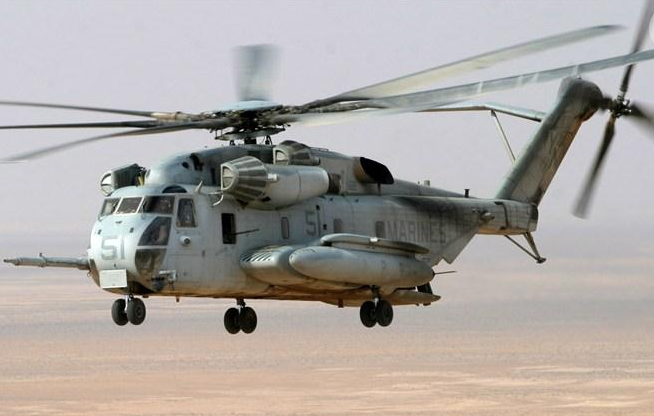 h53e重型直升机!