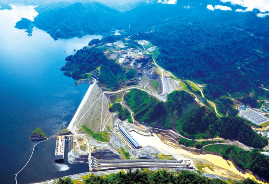 巴贡水电站是马来西亚迄今最大的水电项目,被誉为"东南亚的三峡工程".