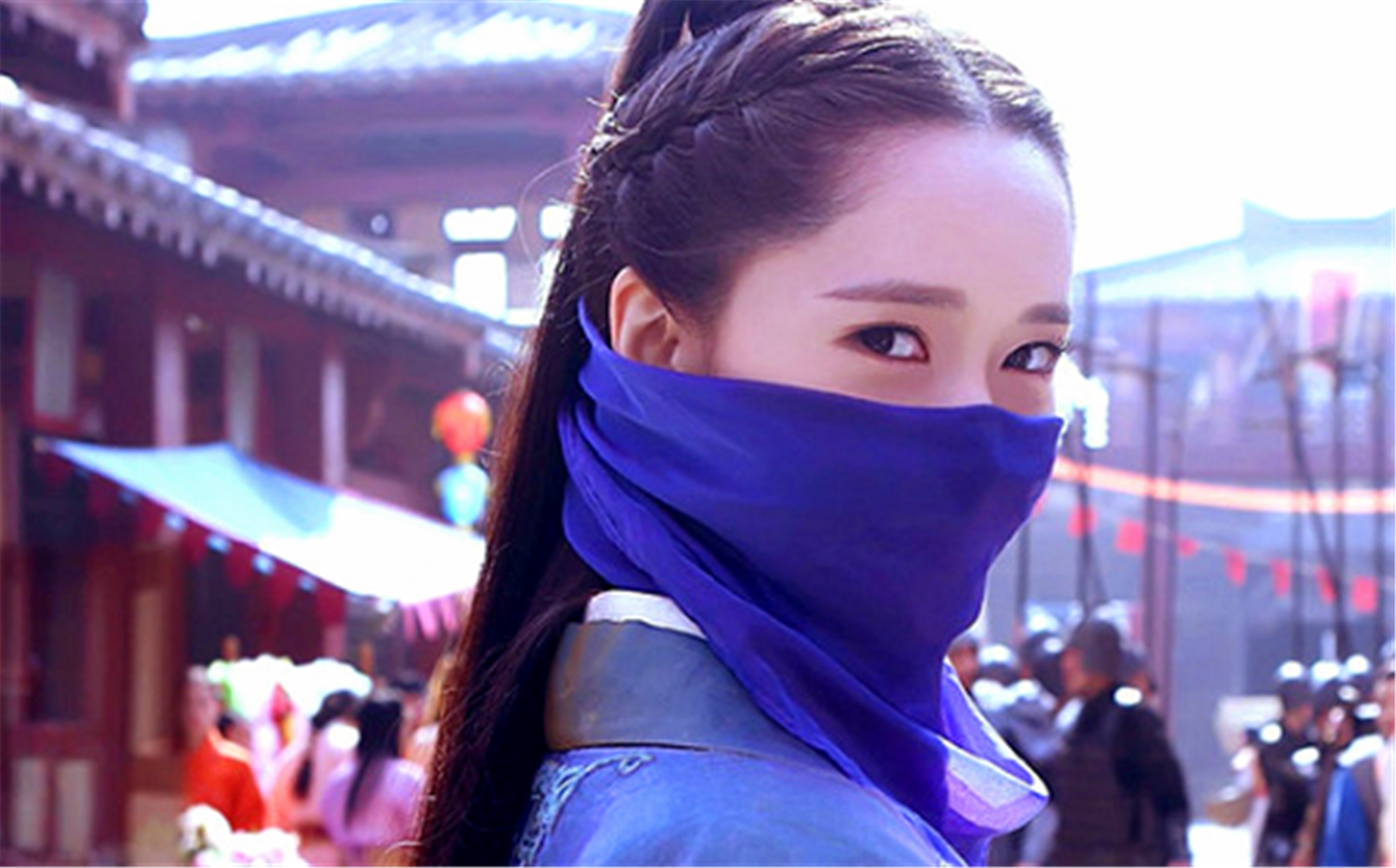 古装剧中女子戴面纱:除了赵丽颖唐嫣外,我一个都认不出来!你呢