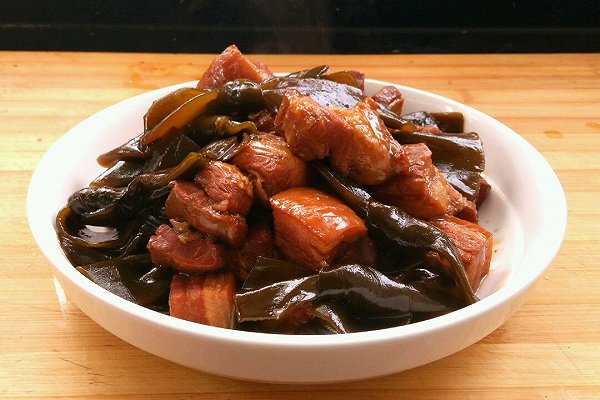 海带烧肉看着都留口水