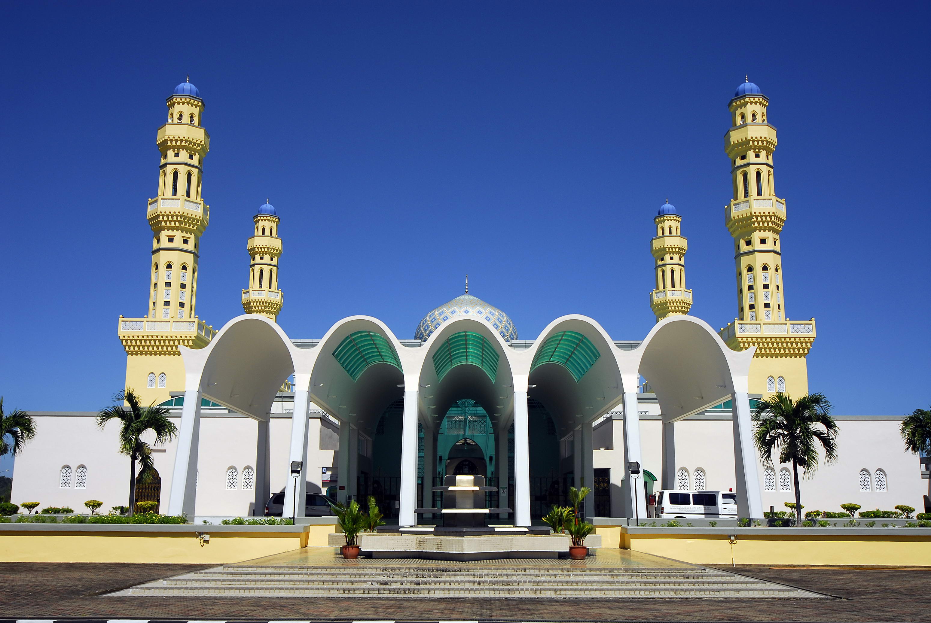 沙巴的水上清真寺