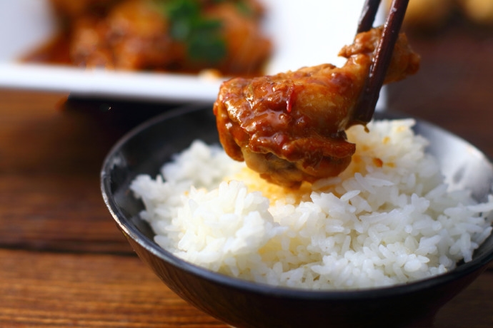 美味可口的红烧鸡腿饭,简单易学,快来看看!