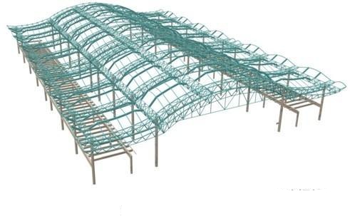30米跨度桁架图片