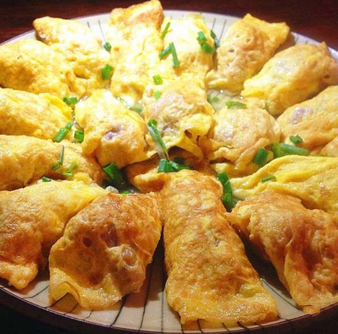 在家就能做的黄金蛋饺,简单好学,还不快收藏起来!