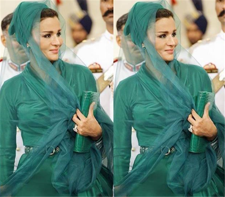 莫扎深受丈夫哈马德的宠爱,这不仅源于两人的爱情,更在于两人有共同的