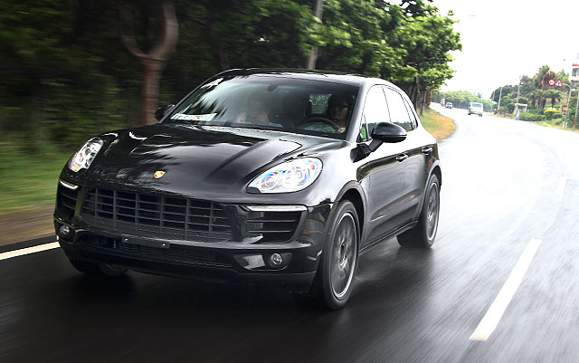 感受老款保时捷macan的操控体验