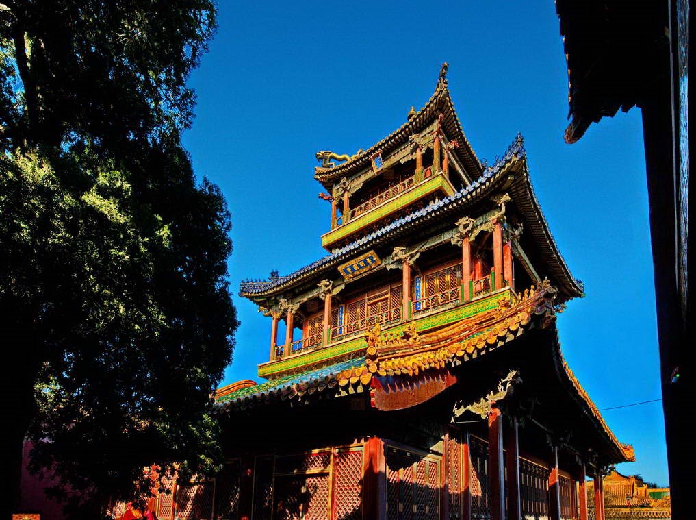 紫禁城最藏密的宫阁——雨花阁