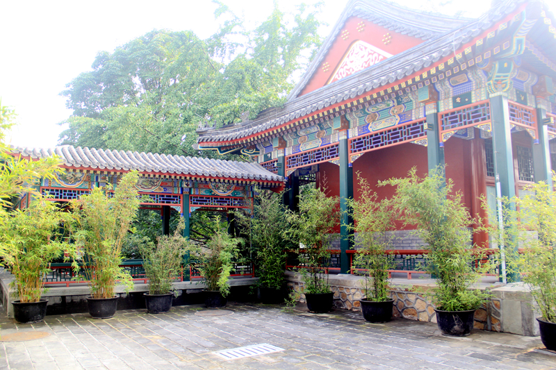 北京紫竹院公园行宫