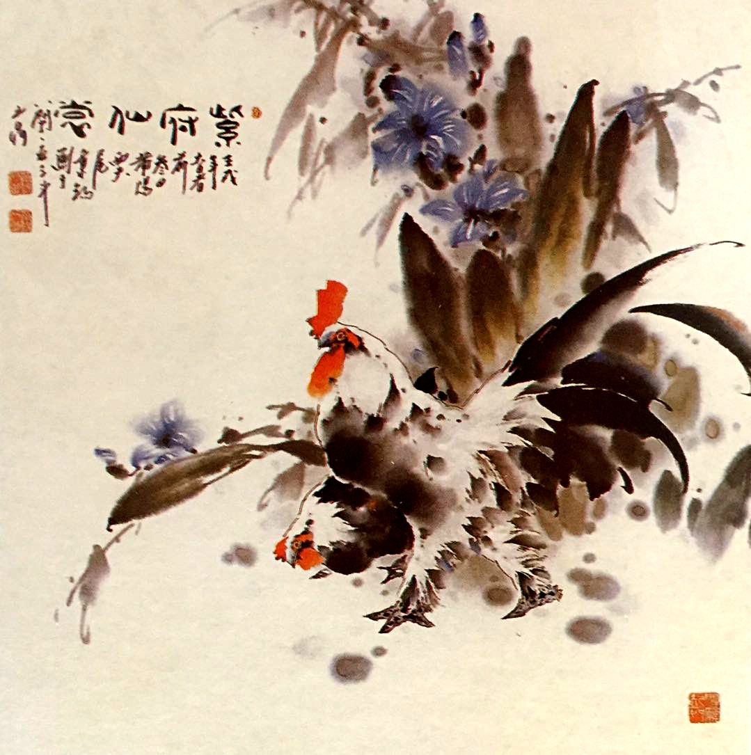 著名画家吴秉钧国画欣赏