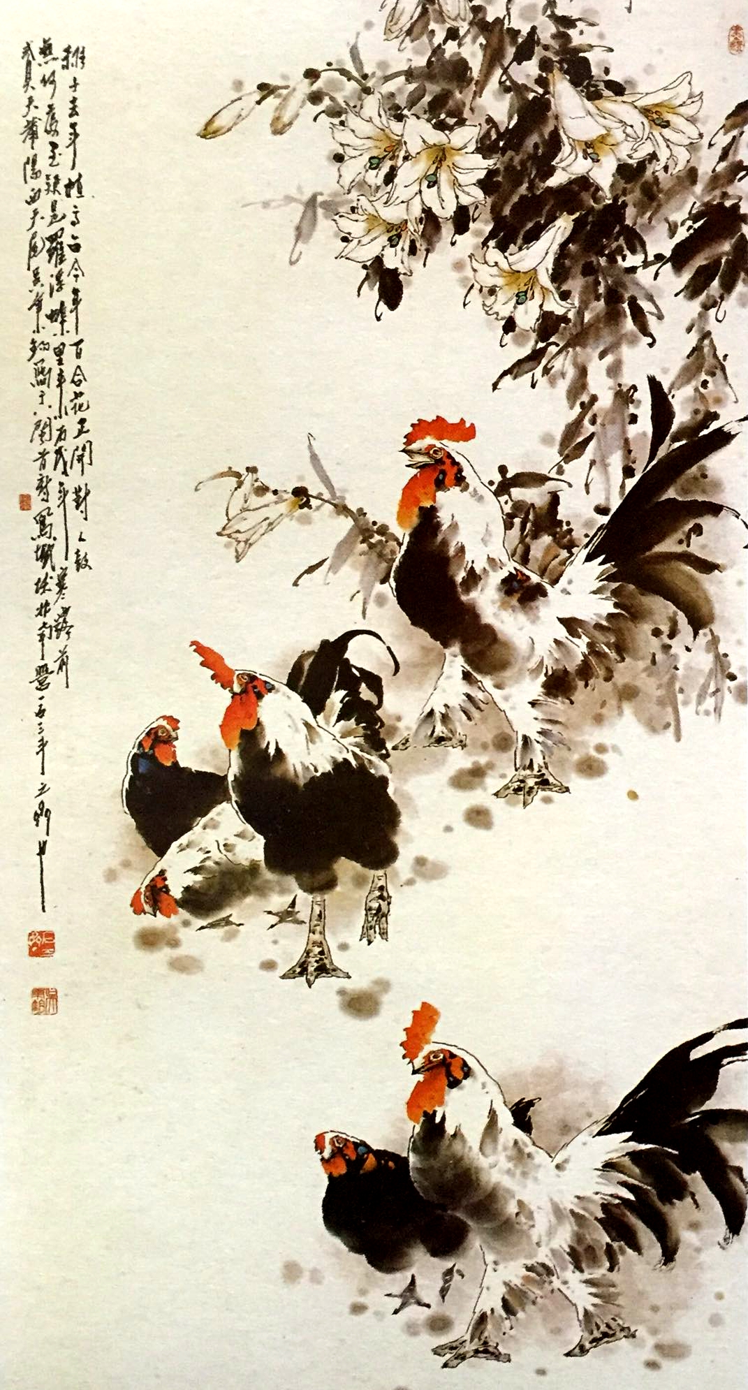 著名画家吴秉钧国画欣赏