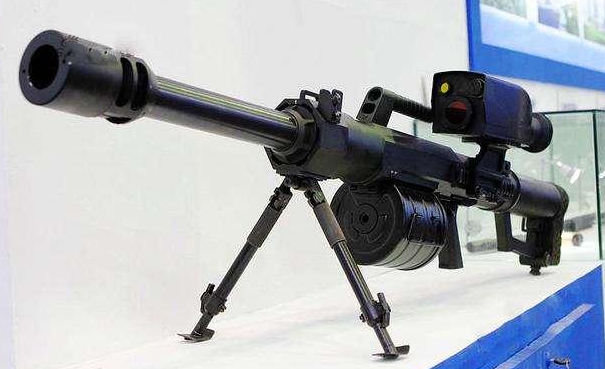 国产"狙击炮"qlu11式35毫米狙击榴弹发射器,射程可达3公里