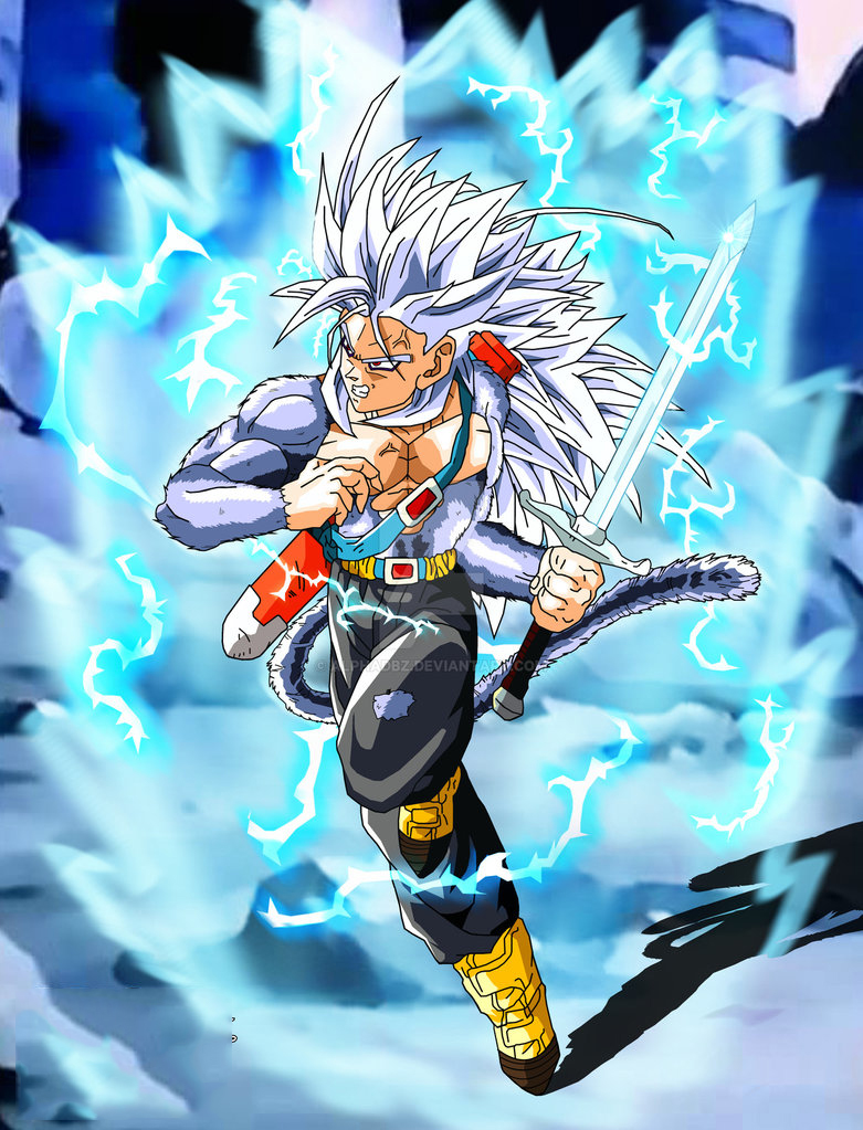 龙珠超:来自未来的赛亚人特兰克斯,超赛全形态图赏!