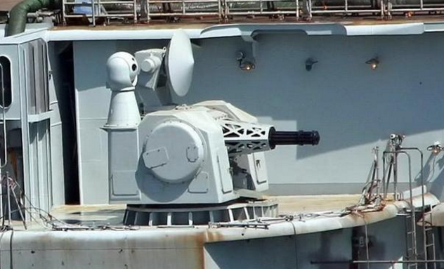 国产火神炮,730型加强版1130型近防炮,最大火力输出11000每分钟