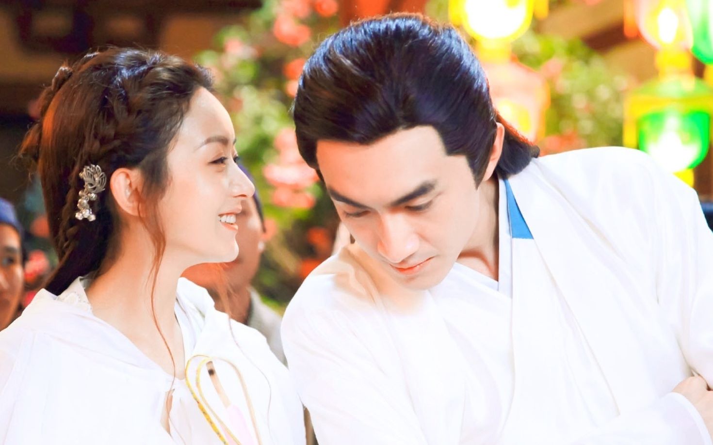 林更新,赵丽颖cp感十足,网友直呼:他们已经默默在一起