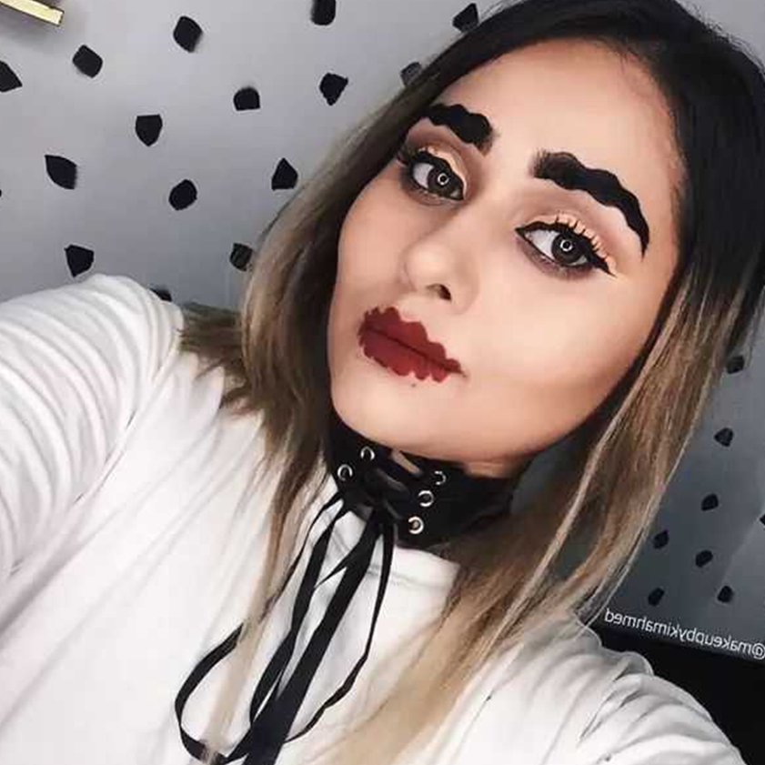 全球最奇葩的眉毛,直角眉头一次见,图3打破吉尼斯世界纪录!