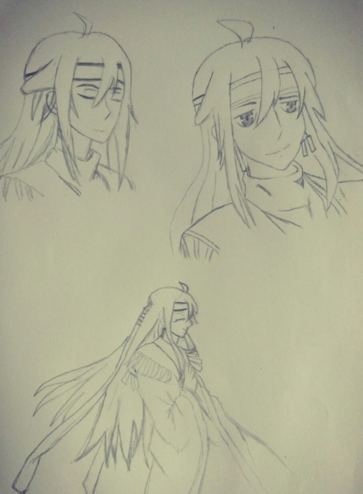 灵契:熙华迷们的铅笔画,果然还是大爱图一,图五细节太有爱了!