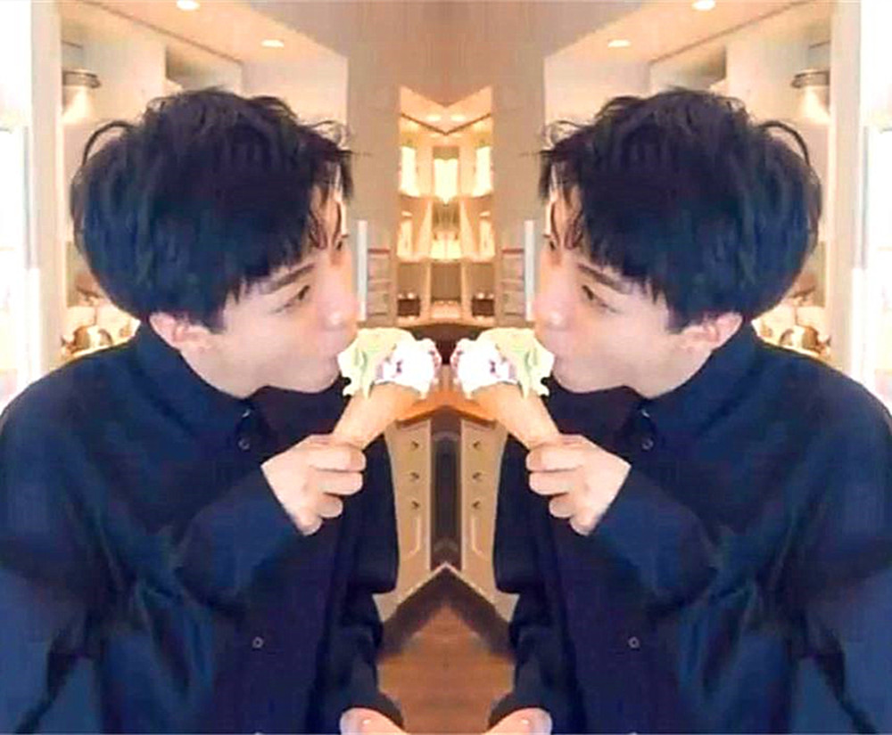 4位明星吃冰淇淋,王源可爱,王俊凯搞笑,易烊千玺最贪心!