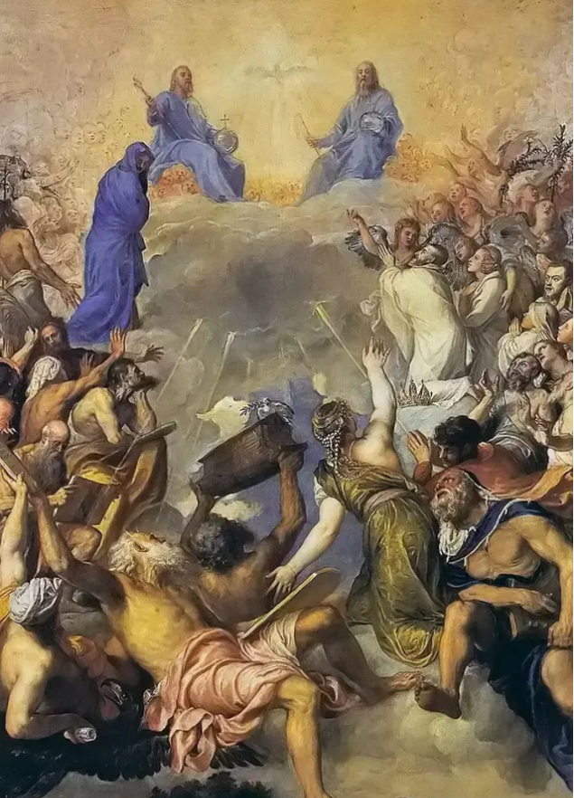 请仔细放大欣赏,上帝创造了人类,提香把女人最美的一面表现出来