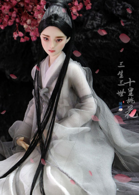 当《三生三世》里的白浅变成芭比娃娃:图一太惊艳,图四美过本尊