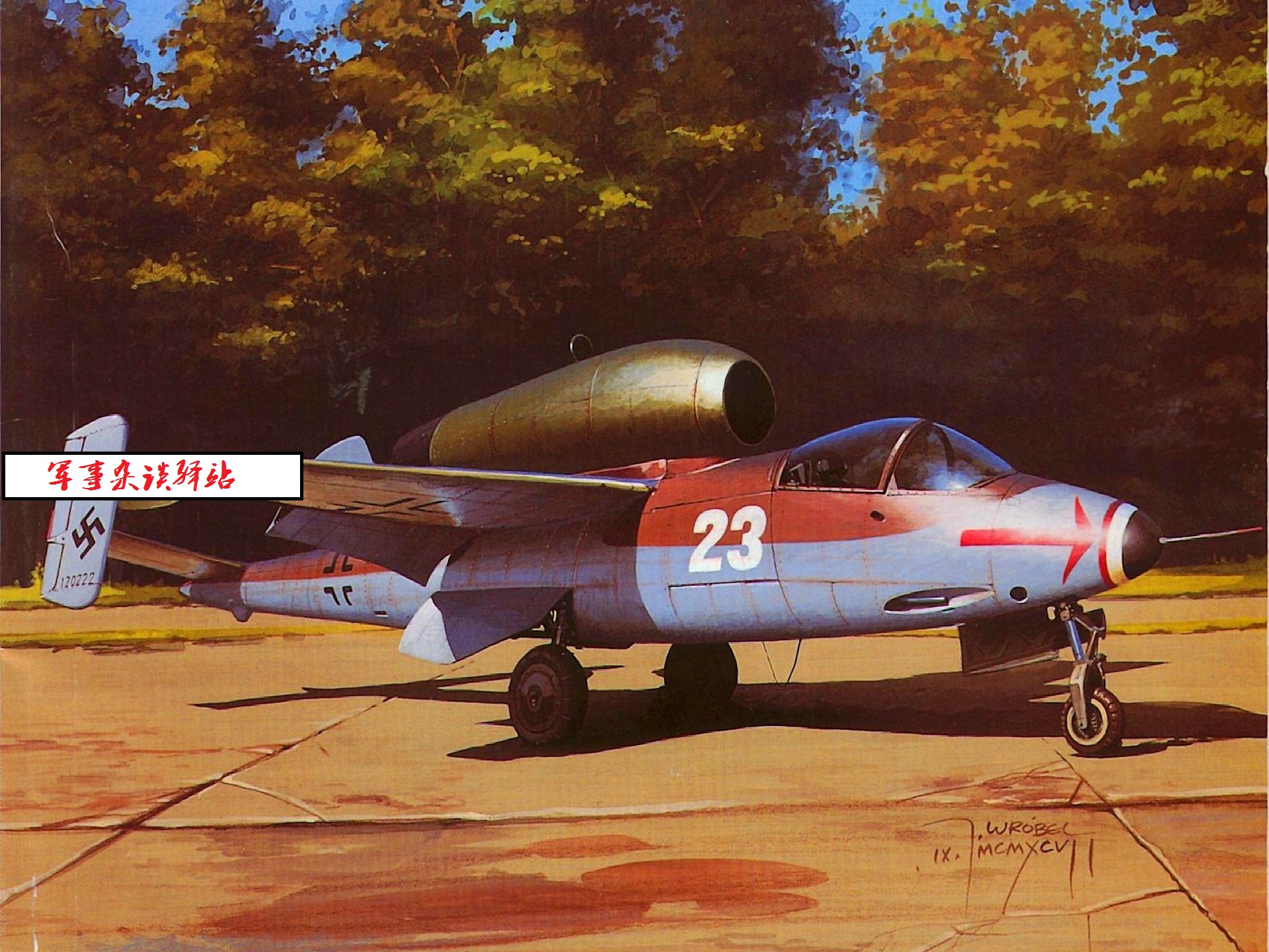 折翅的帝国雄鹰:116架he162喷气式战斗机作战记录为零!