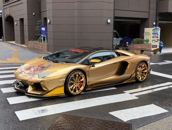 兰博基尼超跑也爱纹身,真是没想到啊!
