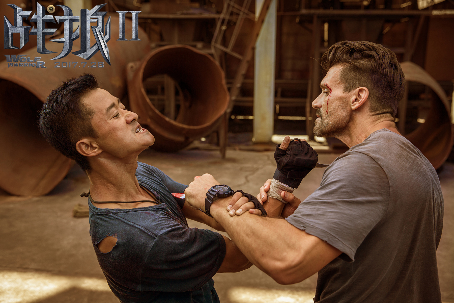 吴京发福成大胖子,网友:还拍什么战狼三,拿着56亿享福去吧!