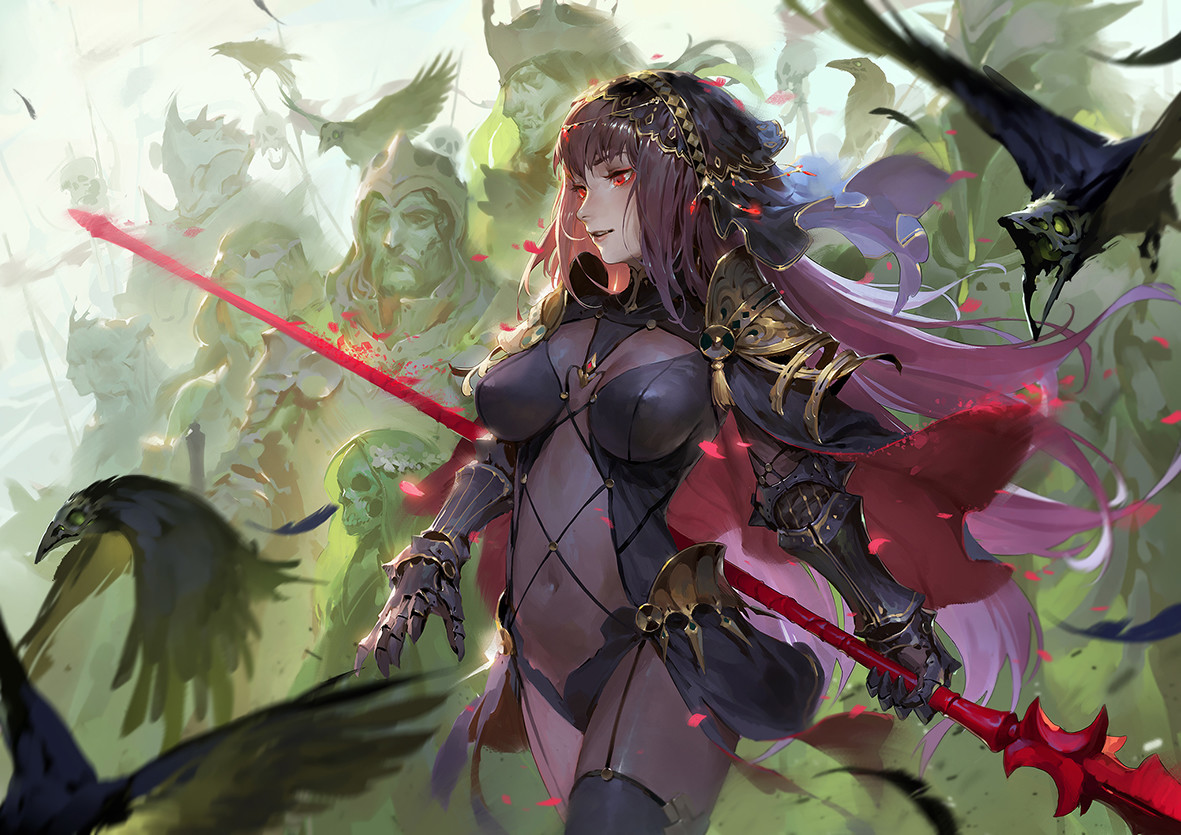 网络大神所绘《fate》系列!贞德和吾王美翻了