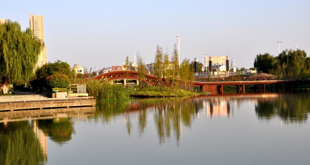 滁州红草湖湿地公园图片
