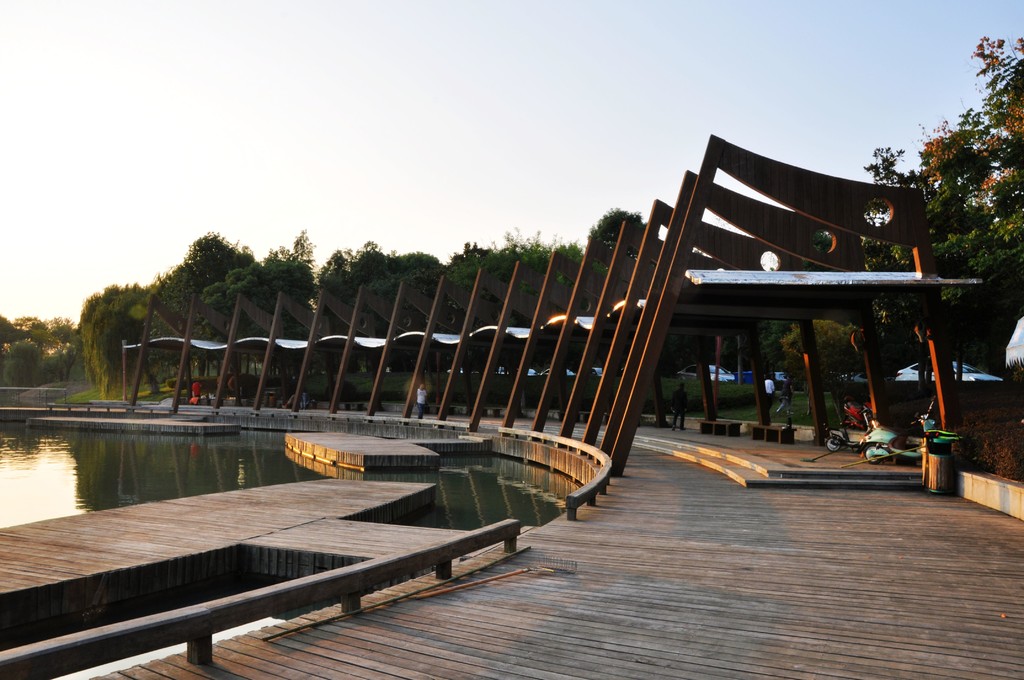 滁州红草湖湿地公园图片