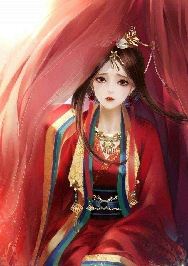 古风伤感插图图片