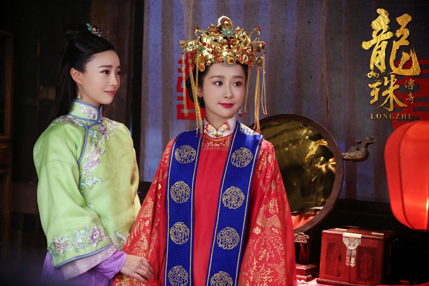 杨紫《龙珠传奇》4个造型,图1俏皮可爱,图4才让秦俊杰动心!