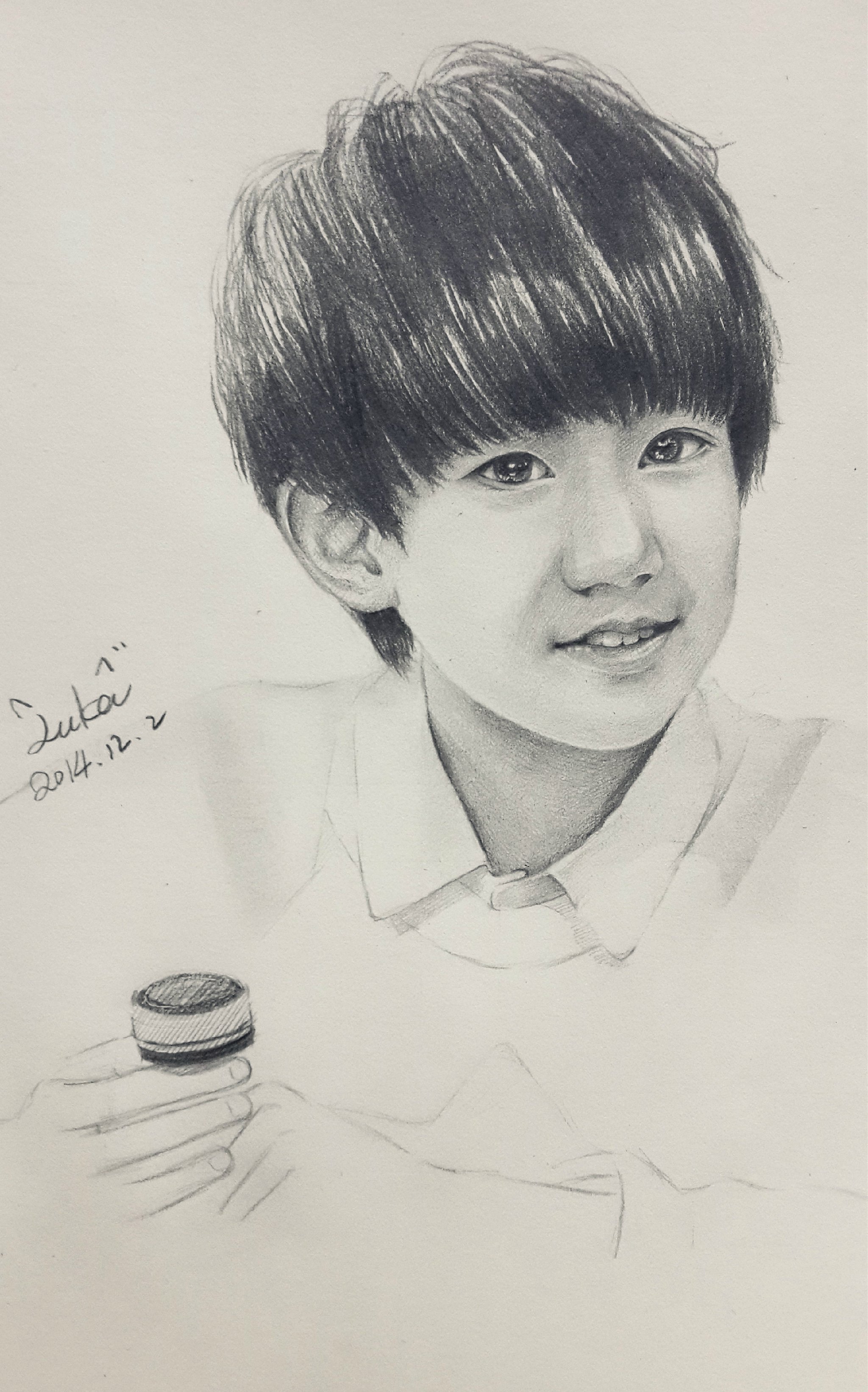 TFBOYS素描图片