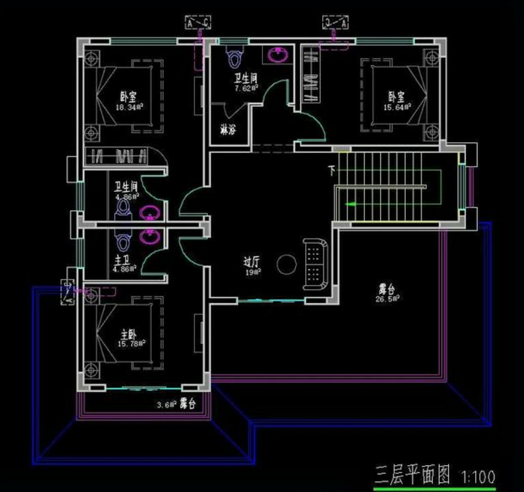 开间12米进深10米的农村豪华别墅,外观精致又大气