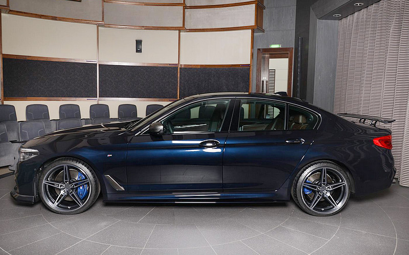 威猛直逼m5 ac schnitzer操刀g30"宝马 m550i"551hp暴力霸气
