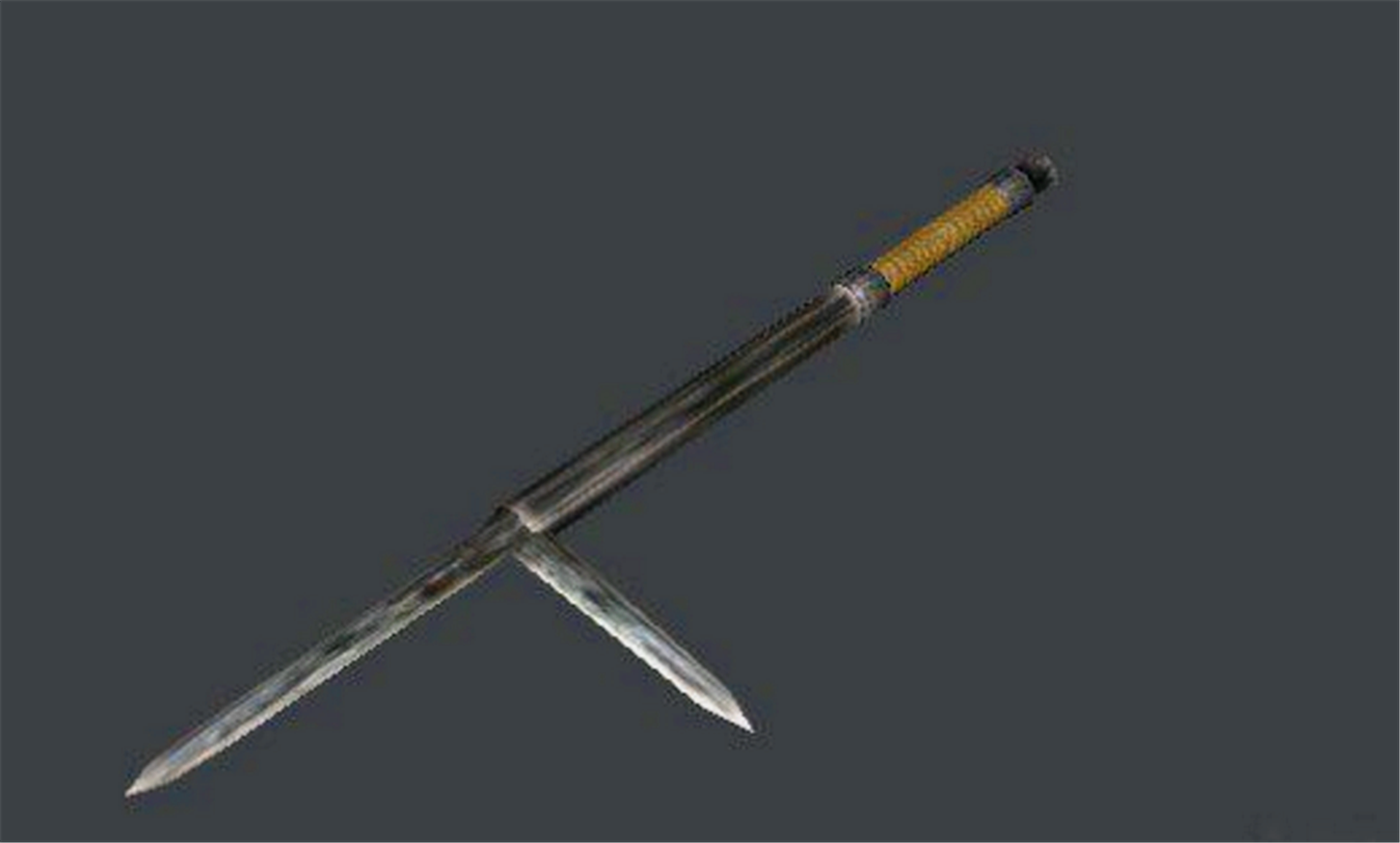 双子座适合的名戟——画杆描金戟